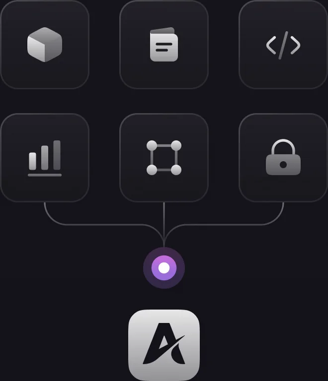 Unified enterprise AI platform illustration