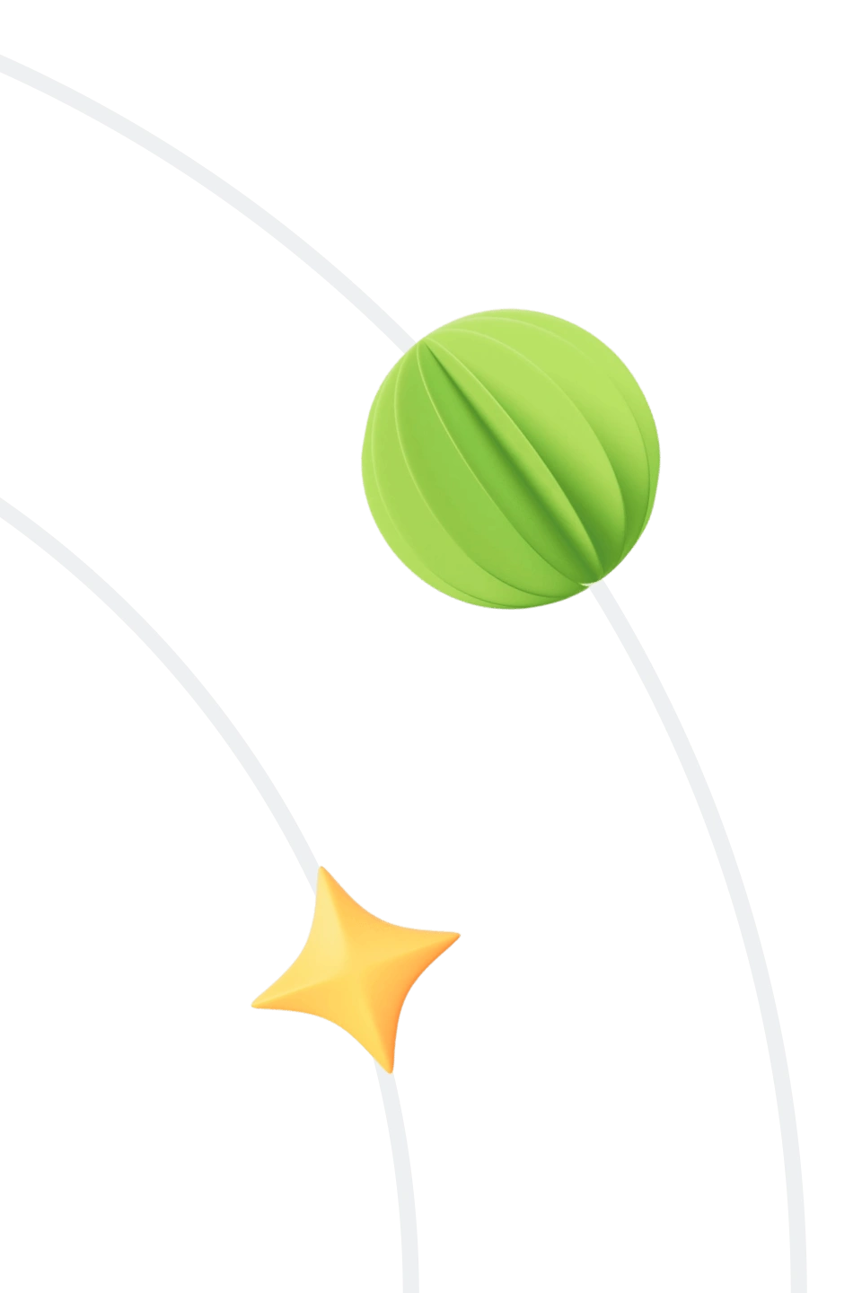 Colorful abstract sphere