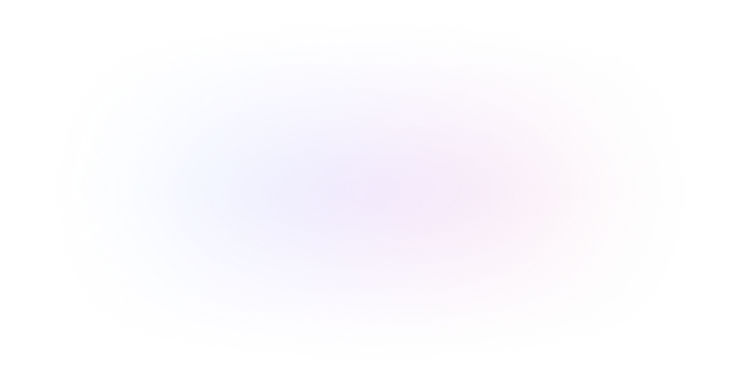 AI agent call-to-action middle glow effect